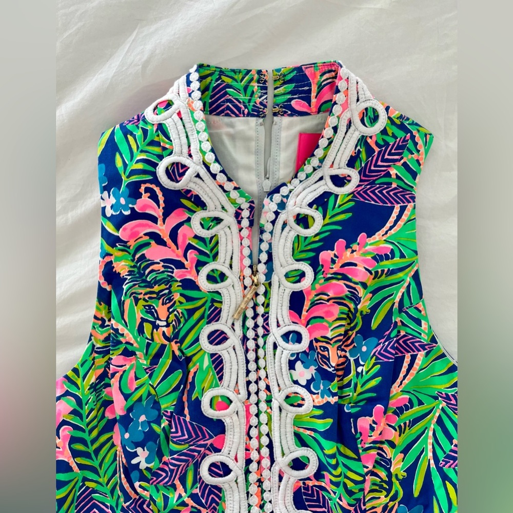 Lily Pulitzer Alexa Dress Borealis Blue - Picture 3 of 6